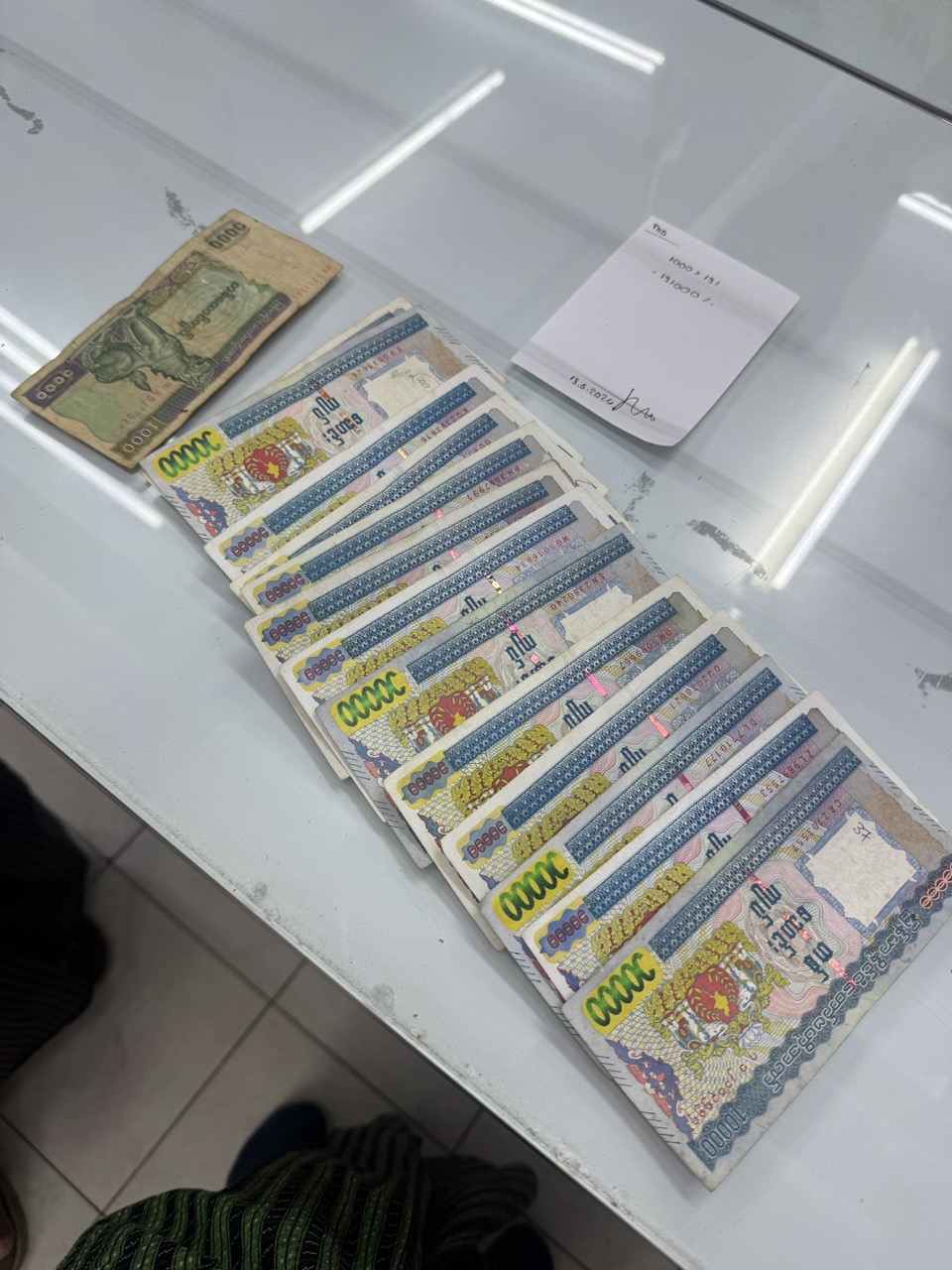 Money exchange and currency in Myanmar