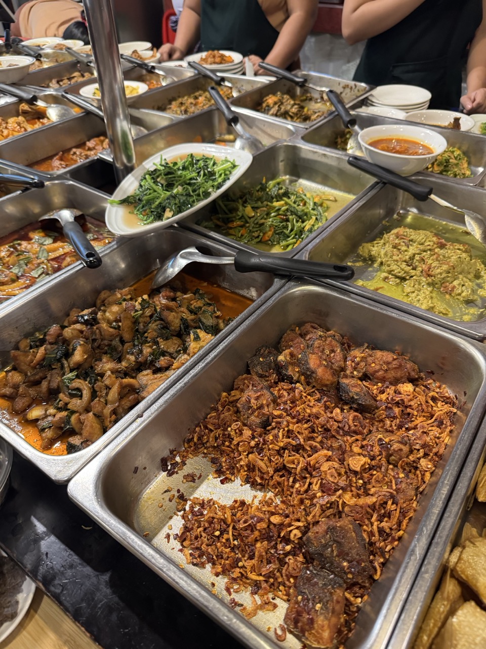 Feel Myanmar Restaurant, Yangon — cafeteria-style local food